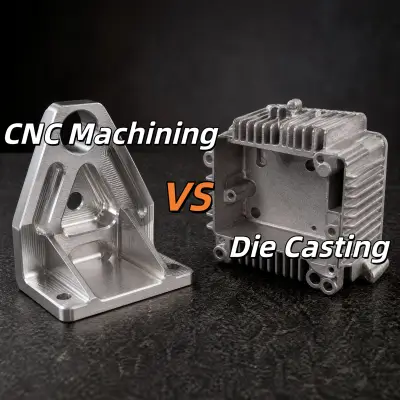 עיבוד CNC לעומת יציקה: עלות, נפח, סובלנות וזמן