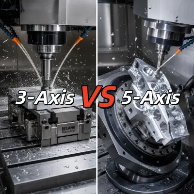 3-צירים לעומת 5-צירים CNC: מדריך עלות, דיוק והגדרות