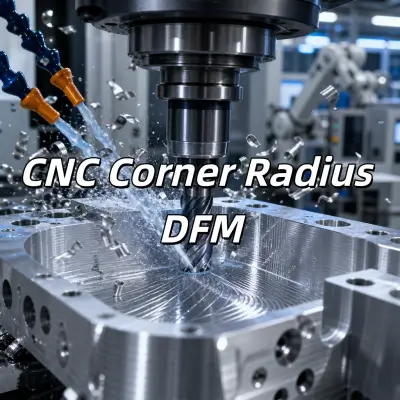 רדיוס פינתי CNC DFM: מדריך סטיה, כלי עבודה ומחירים